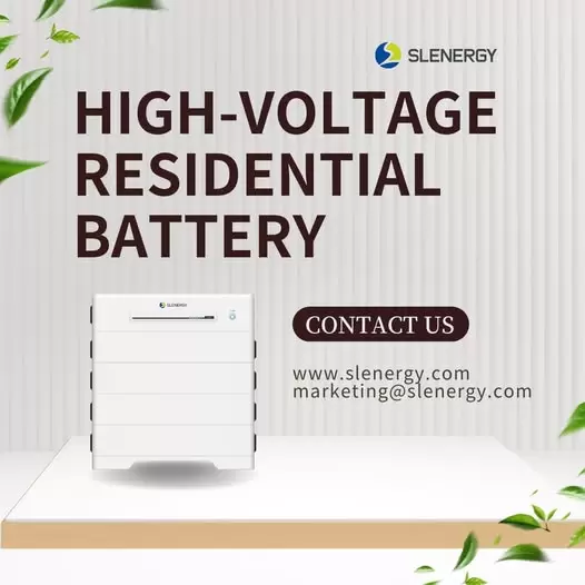 high-voltage residential battery system